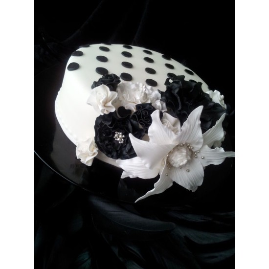 Ovalette Rollfondant Schwarz 1kg - 040-210 - Katsan Gıda